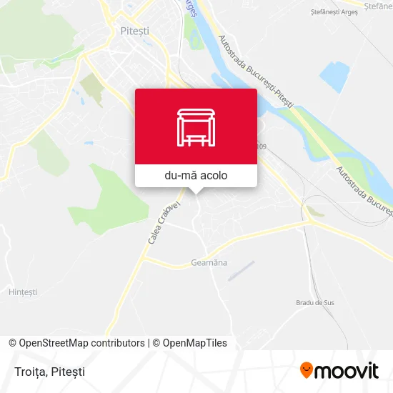 Hartă Troița