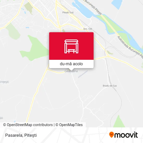 Hartă Pasarela