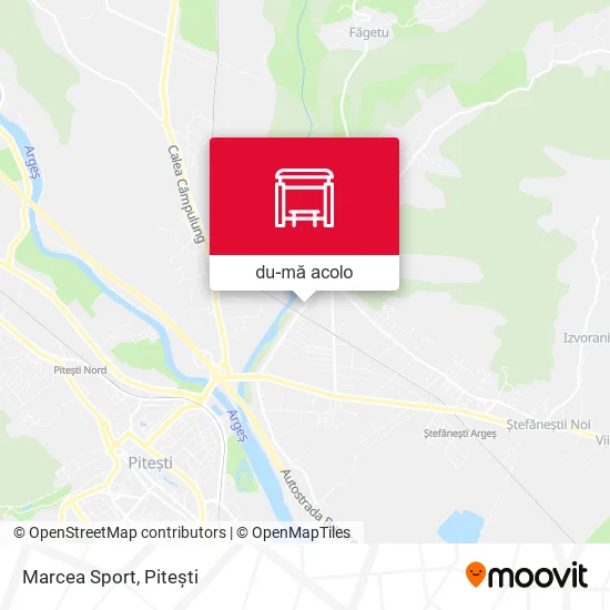 Hartă Marcea Sport