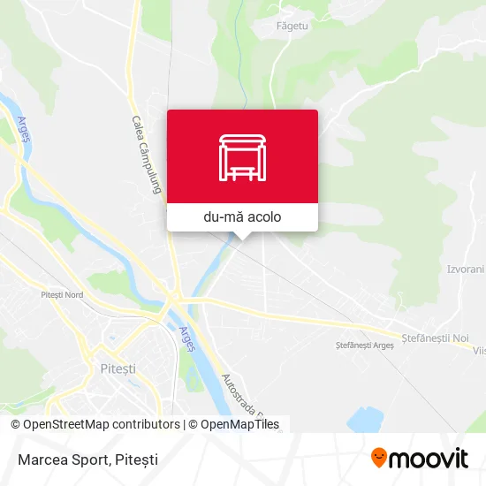 Hartă Marcea Sport
