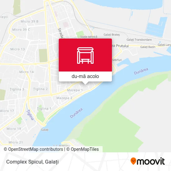 Hartă Complex Spicul