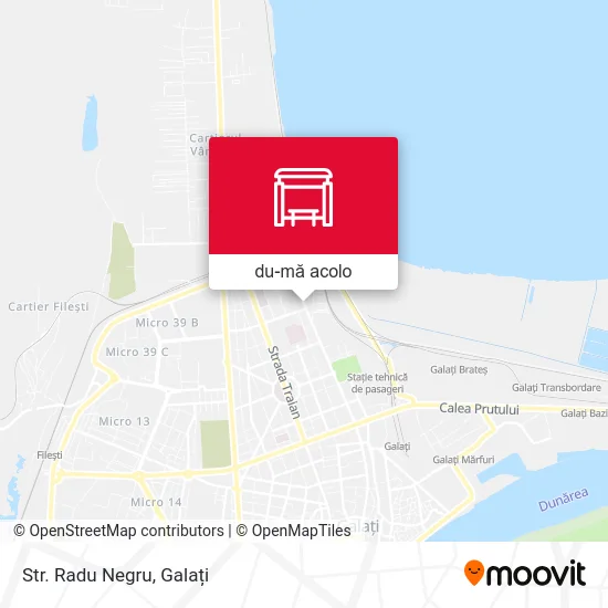 Hartă Str. Radu Negru