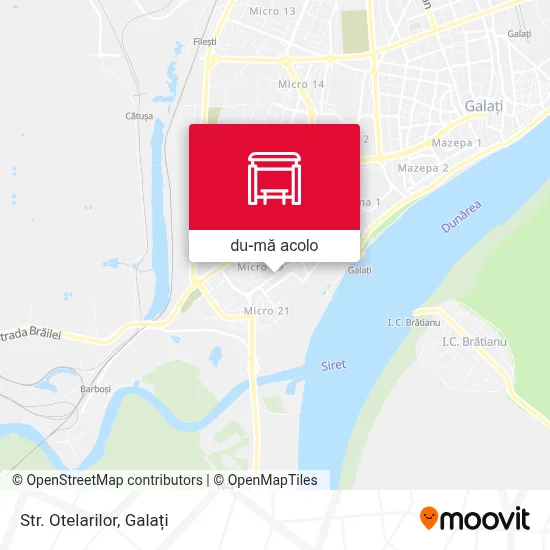 Hartă Str. Otelarilor