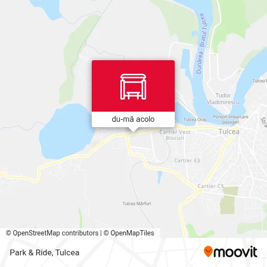 Hartă Park & Ride
