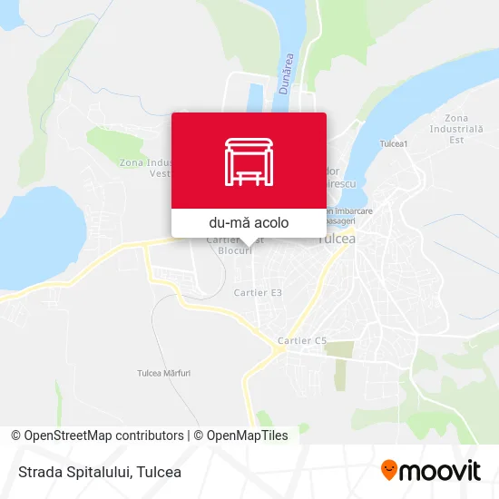 Hartă Strada Spitalului