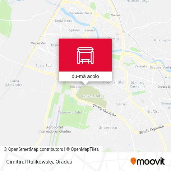 Hartă Cimitirul Rulikowsky