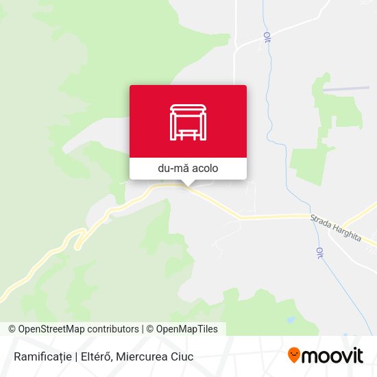 Hartă Ramificație | Eltérő