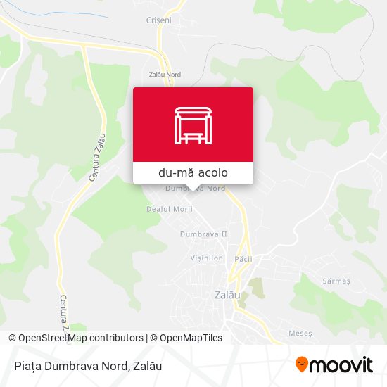 Hartă Piața Dumbrava Nord