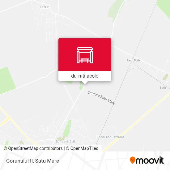 Hartă Gorunului II
