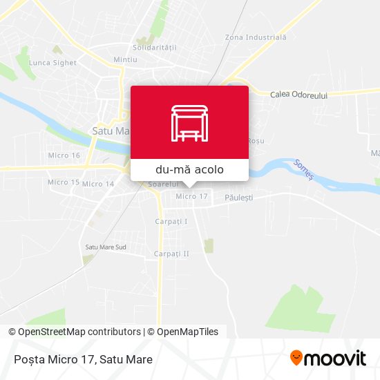 Hartă Poșta Micro 17