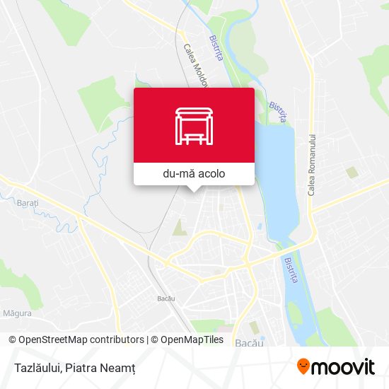 Hartă Tazlăului