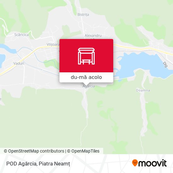 Hartă POD Agârcia