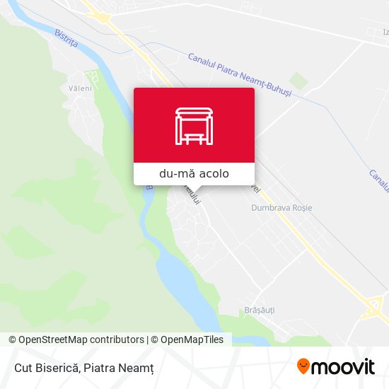 Hartă Cut Biserică