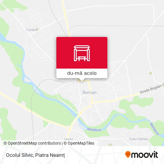 Hartă Ocolul Silvic