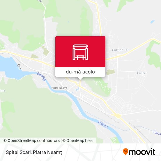 Hartă Spital Scări