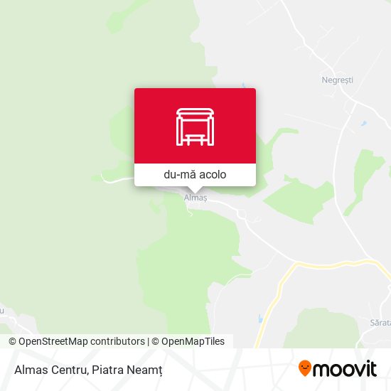 Hartă Almas Centru