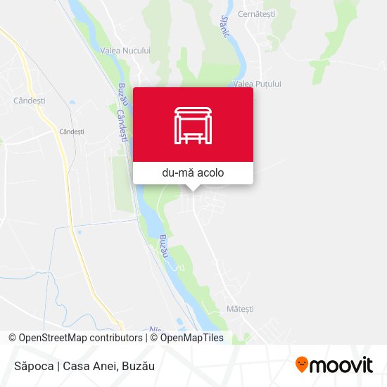 Hartă Săpoca | Casa Anei