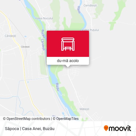 Hartă Săpoca | Casa Anei