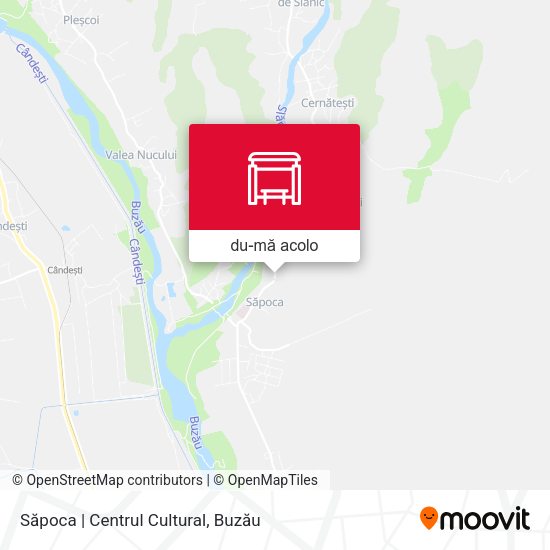 Hartă Săpoca | Centrul Cultural