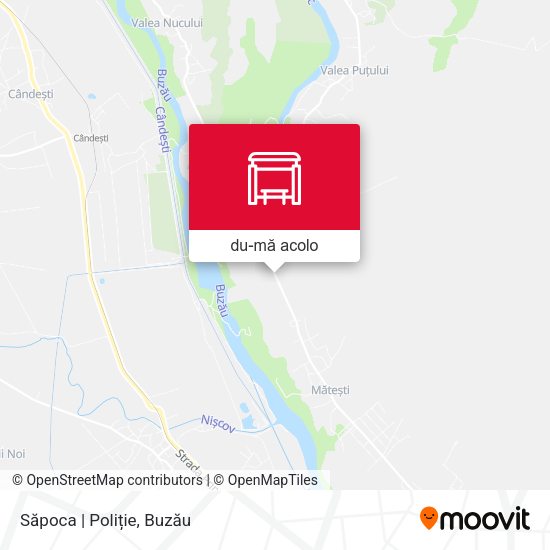 Hartă Săpoca | Poliție