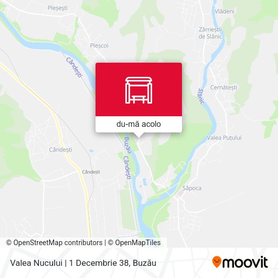 Hartă Valea Nucului | 1 Decembrie 38