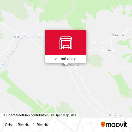 Hartă Orheiu Bistriței 1