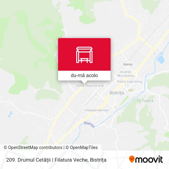 Hartă 209. Drumul Cetății | Filatura Veche