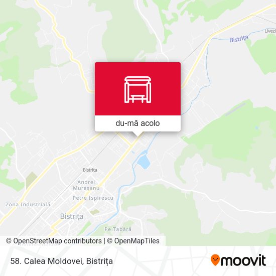 Hartă 58. Calea Moldovei