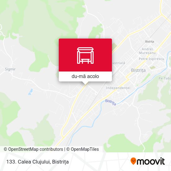 Hartă 133. Calea Clujului