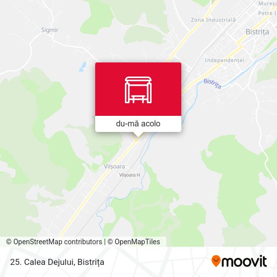 Hartă 25. Calea Dejului