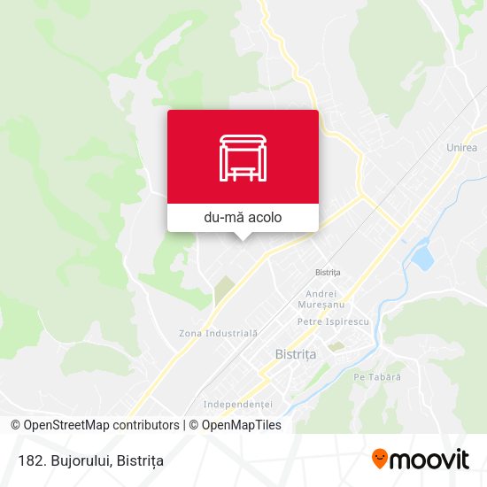 Hartă 182. Bujorului