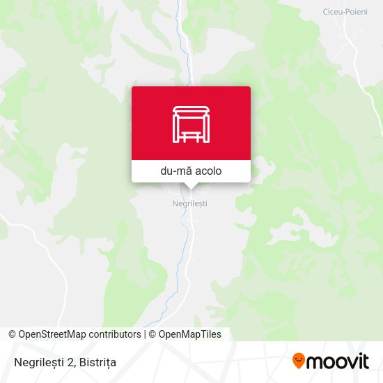 Hartă Negrilești 2
