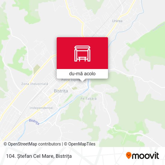 Hartă 104. Ștefan Cel Mare