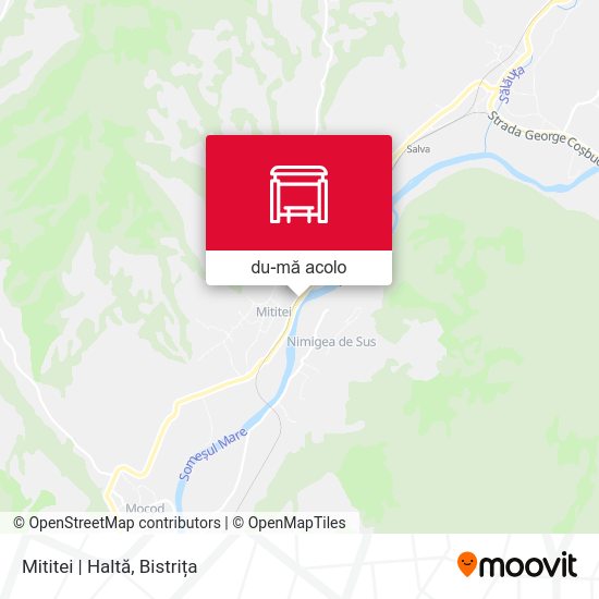 Hartă Mititei | Haltă
