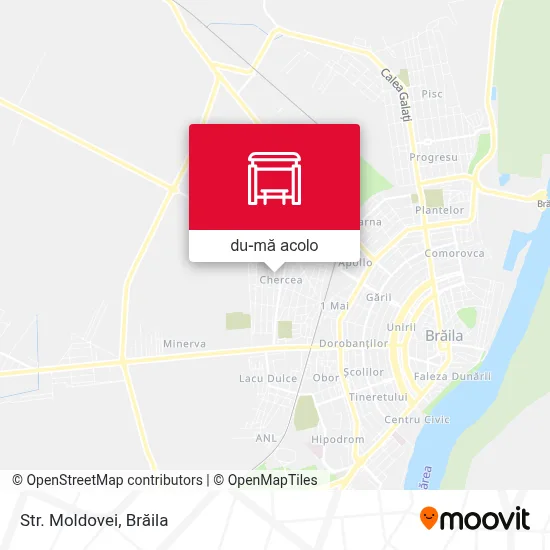 Hartă Str. Moldovei