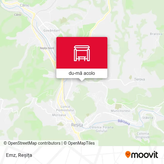 Hartă Emz