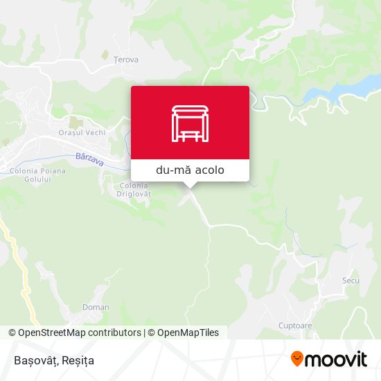 Hartă Bașovâț