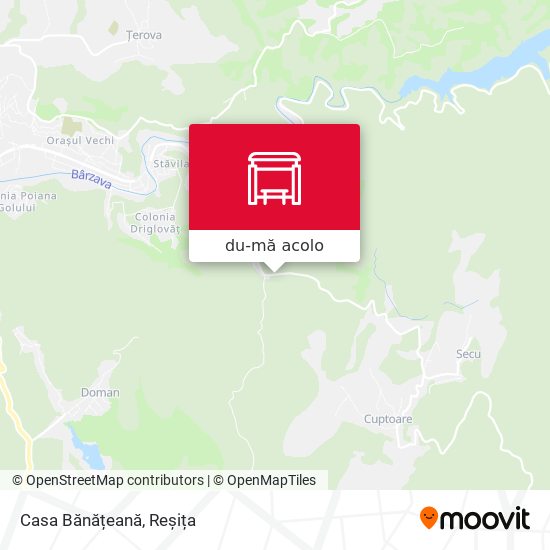 Hartă Casa Bănățeană
