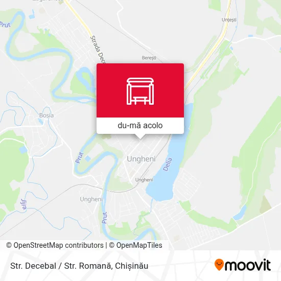 Hartă Str. Decebal / Str. Romană