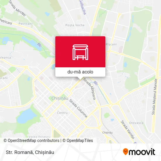 Hartă Str. Romană