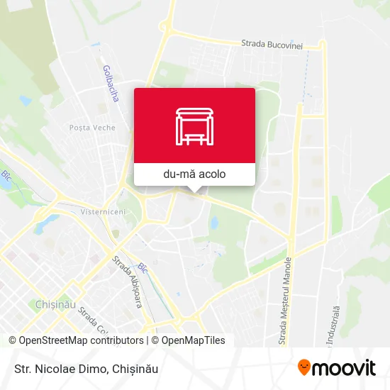 Hartă Str. Nicolae Dimo