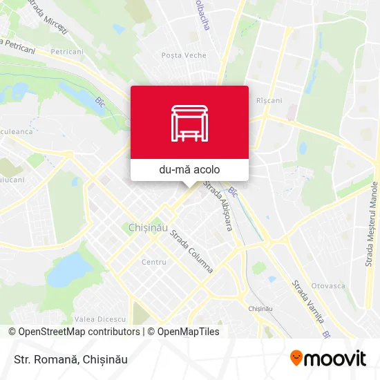 Hartă Str. Romană