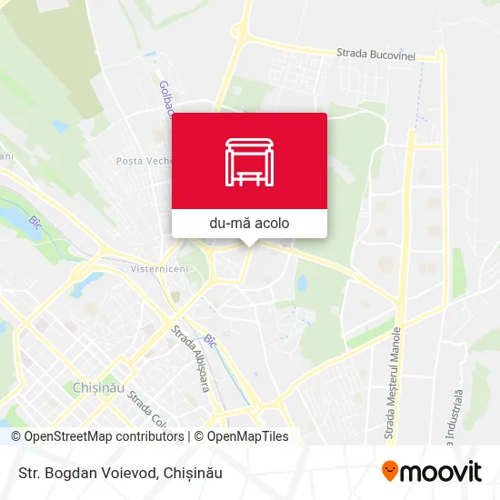 Hartă Str. Bogdan Voievod