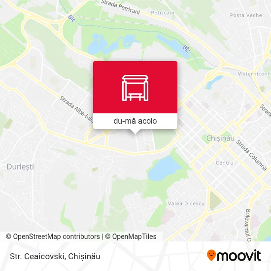 Hartă Str. Ceaicovski