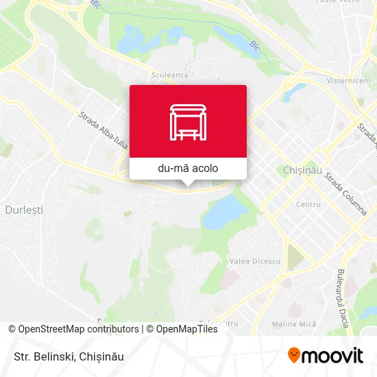 Hartă Str. Belinski