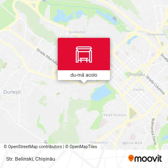 Hartă Str. Belinski