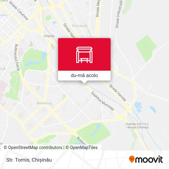 Hartă Str. Tomis