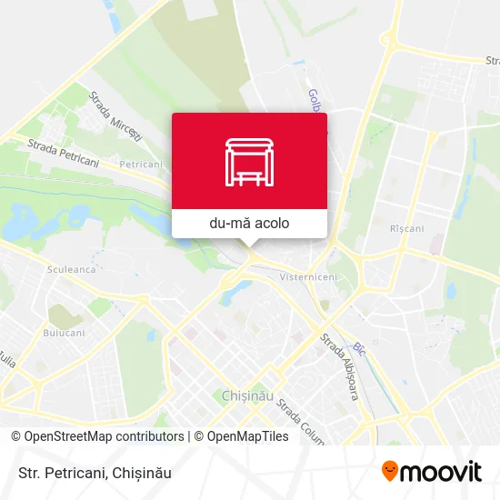 Hartă Str. Petricani