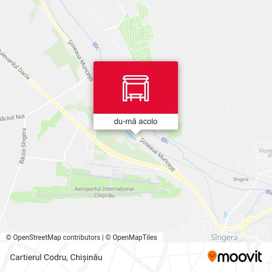 Hartă Cartierul Codru