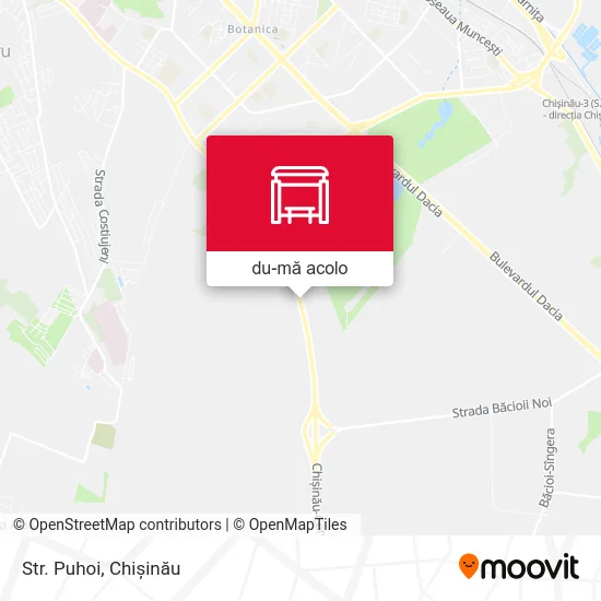 Hartă Str. Puhoi